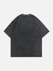 Thermal Image Skull Print Tee