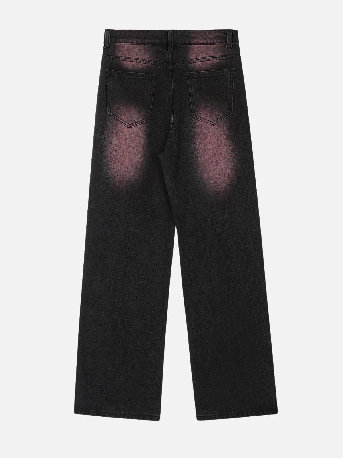 Tie Dye Washed Jeans