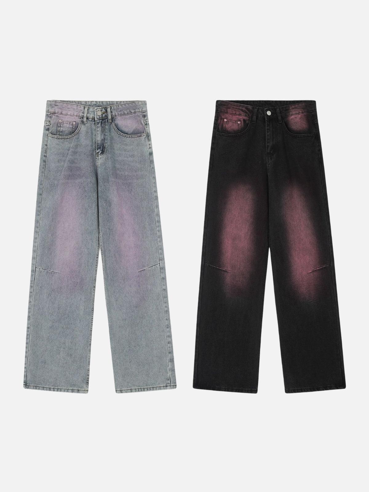 Tie Dye Washed Jeans