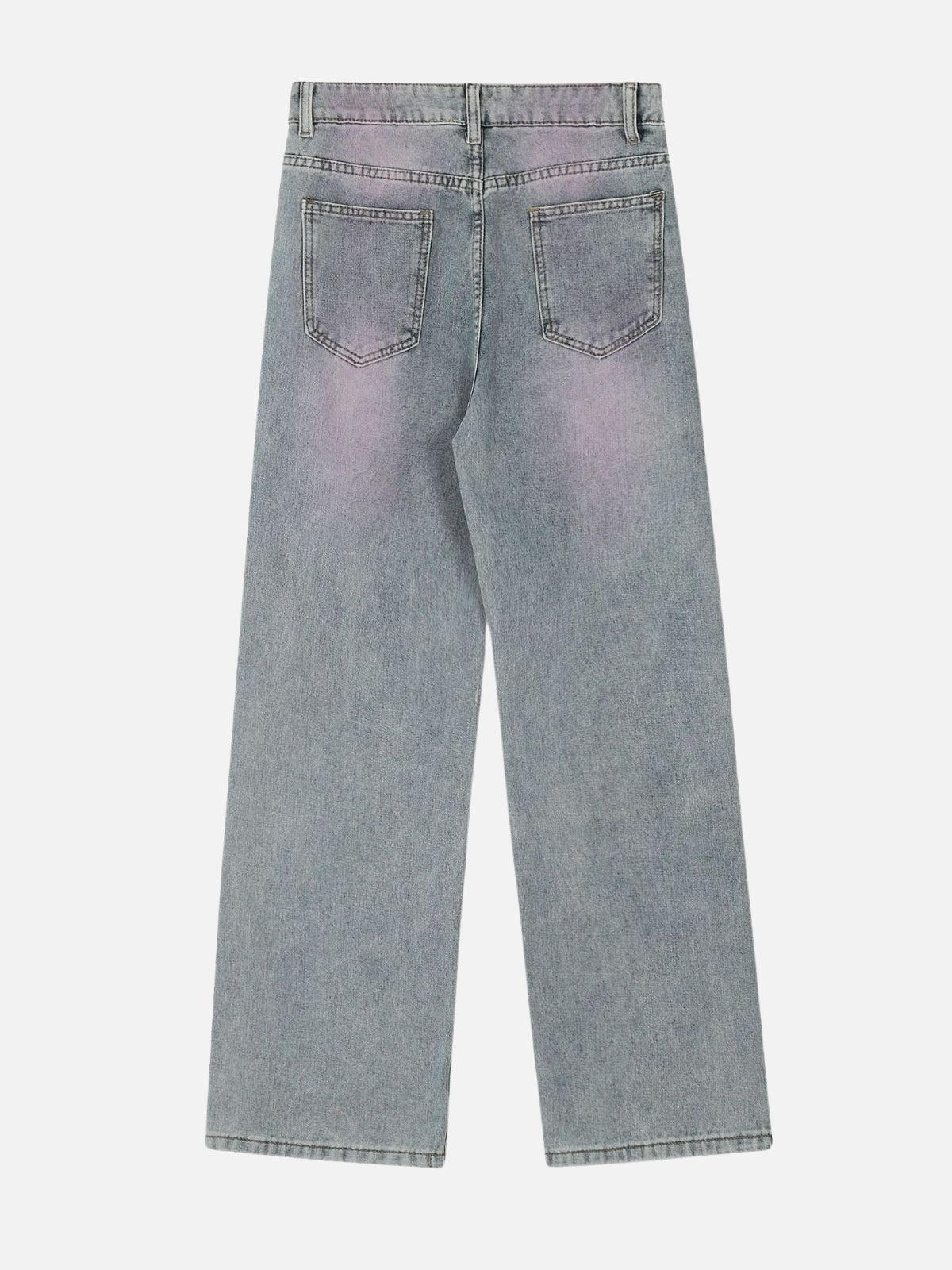Tie Dye Washed Jeans