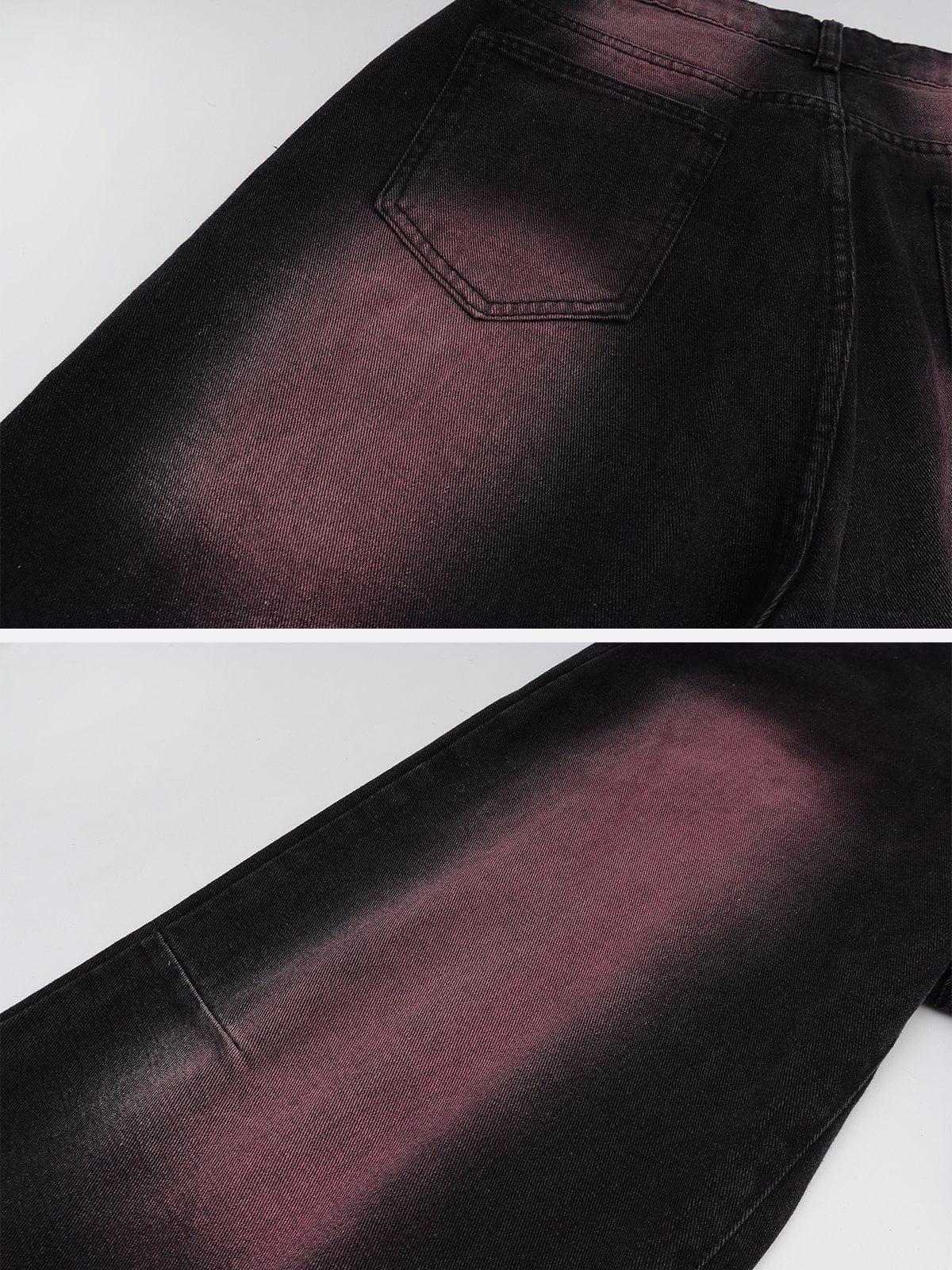 Tie Dye Washed Jeans