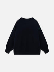 Tomato Jacquard Sweater