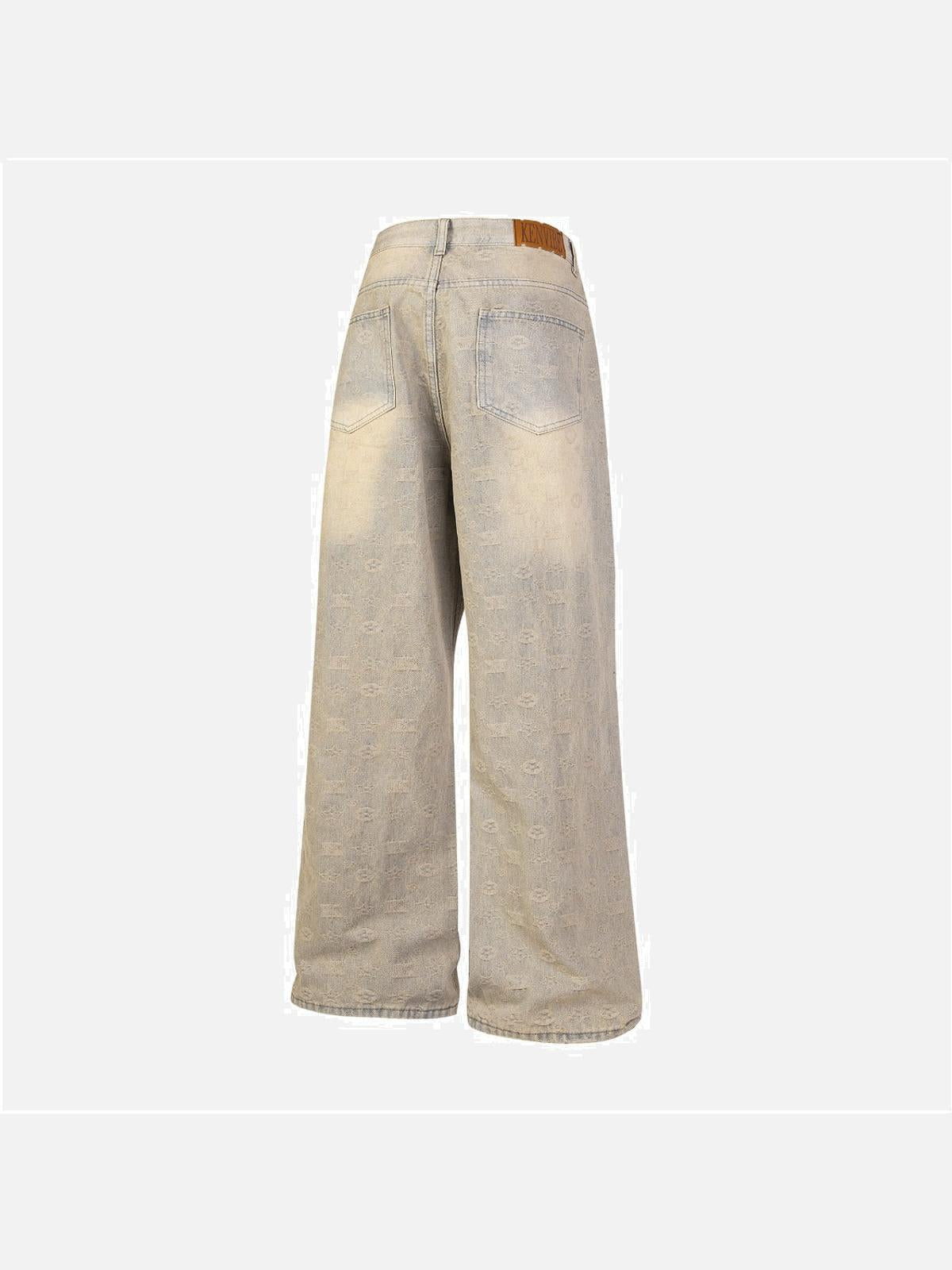 Towel Embroidery Jeans