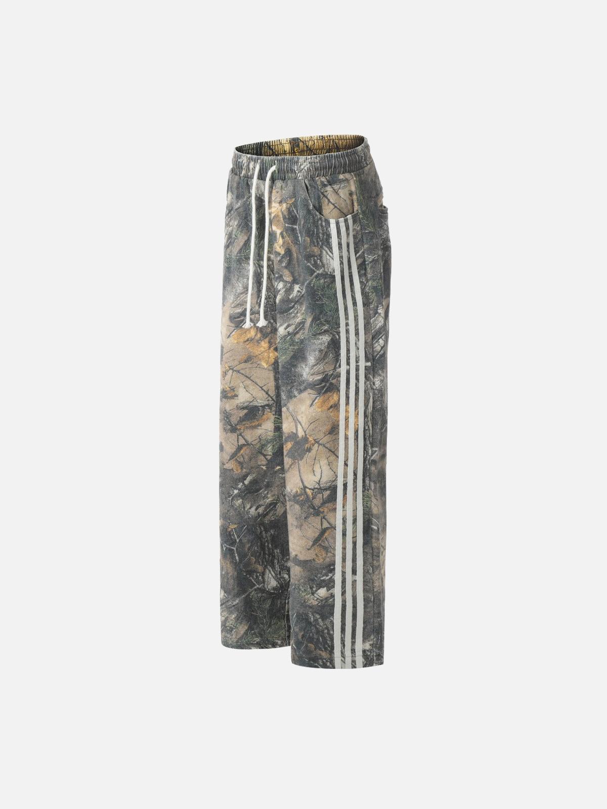 Tree Branches Digital Print Drapey Pants