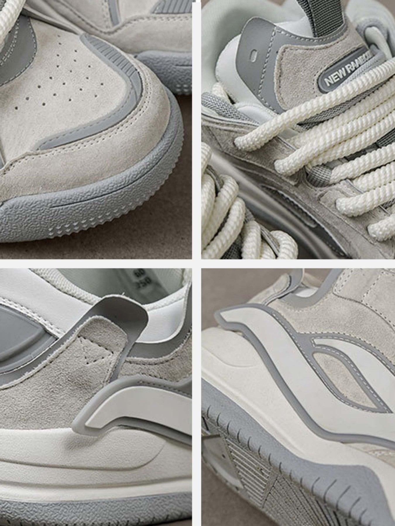Trendy And Versatile Thick-Soled Board Shoes