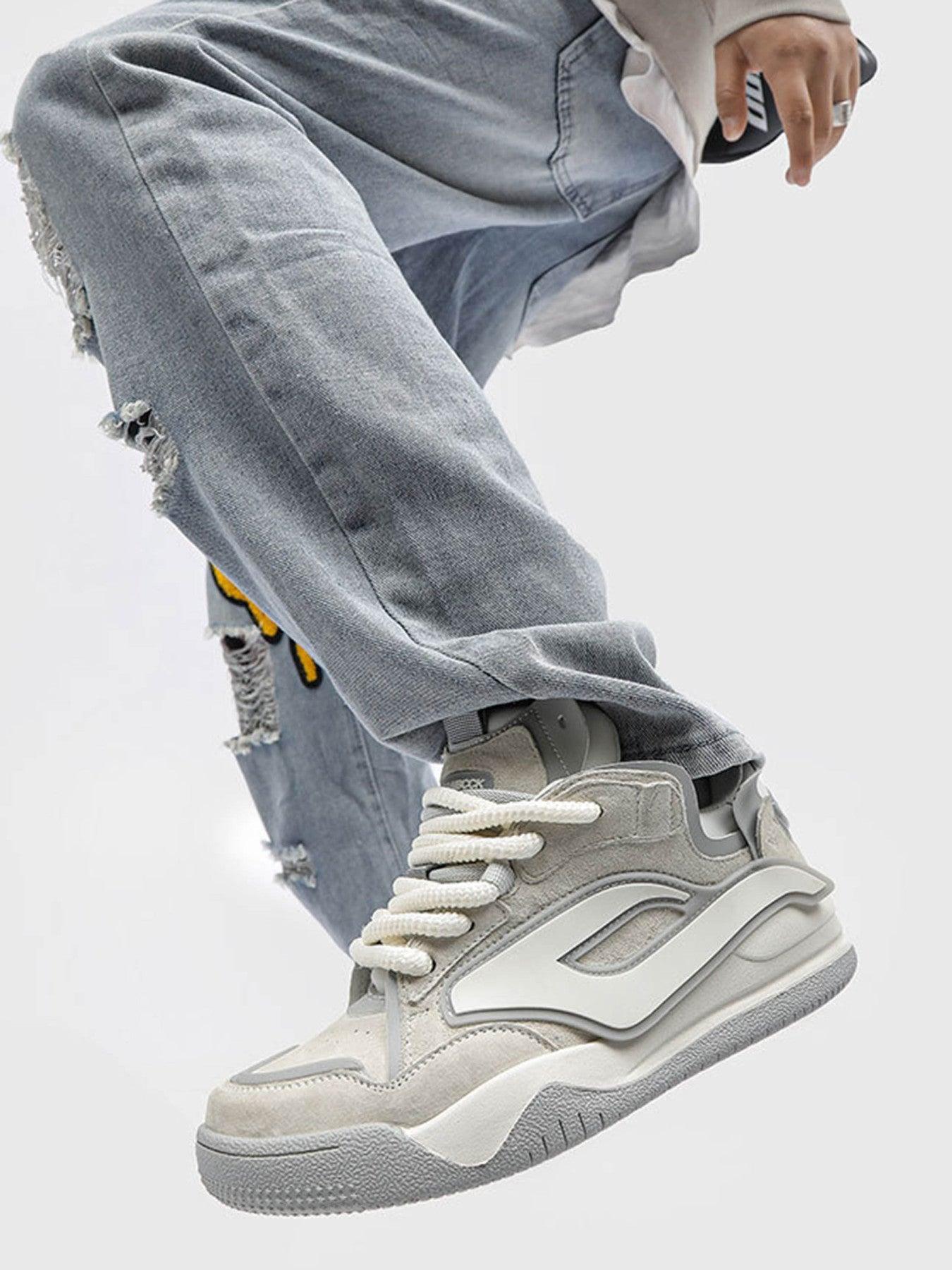 Trendy And Versatile Thick-Soled Board Shoes