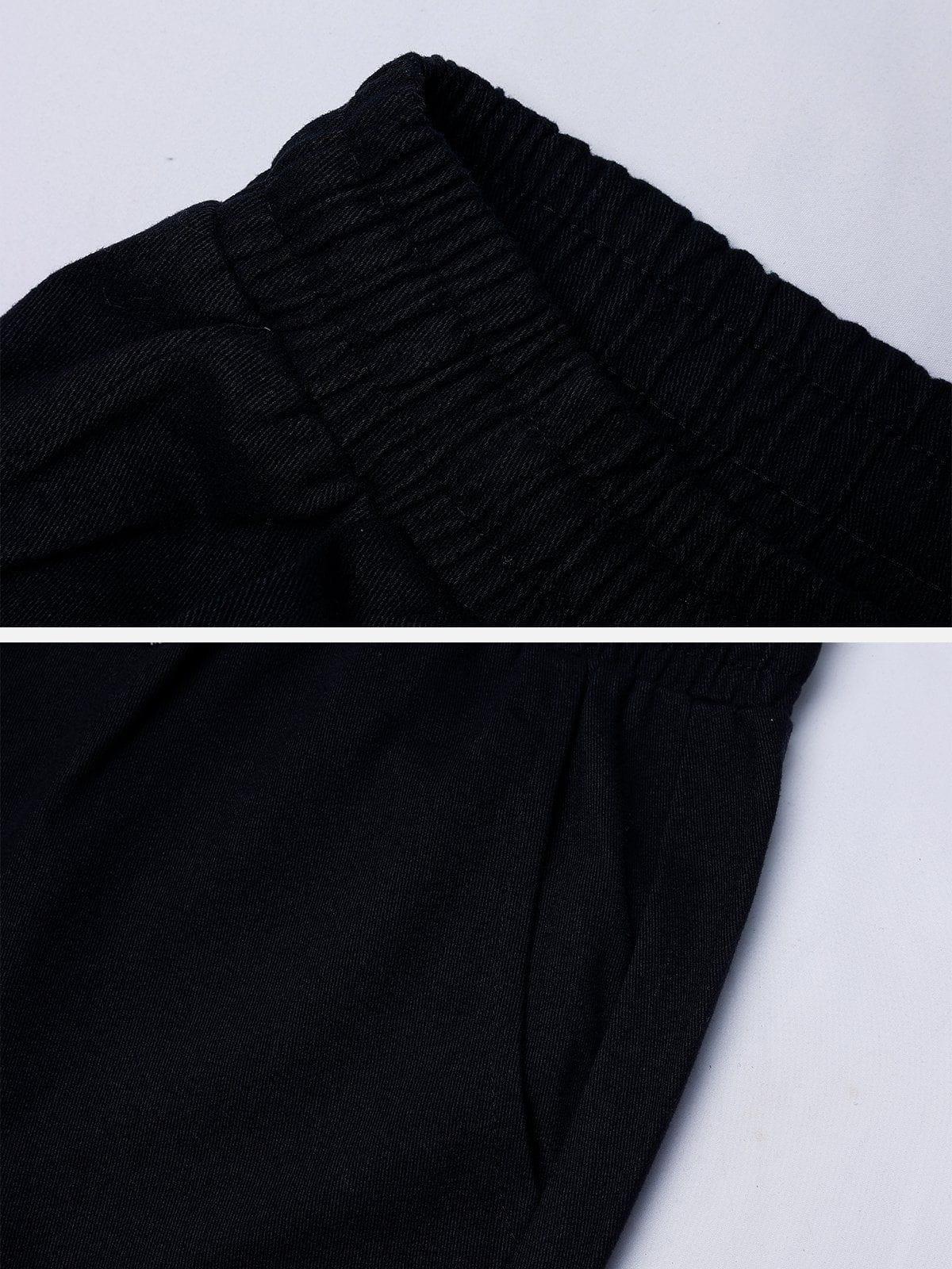 Trendy Zipper Straight-Leg Pants