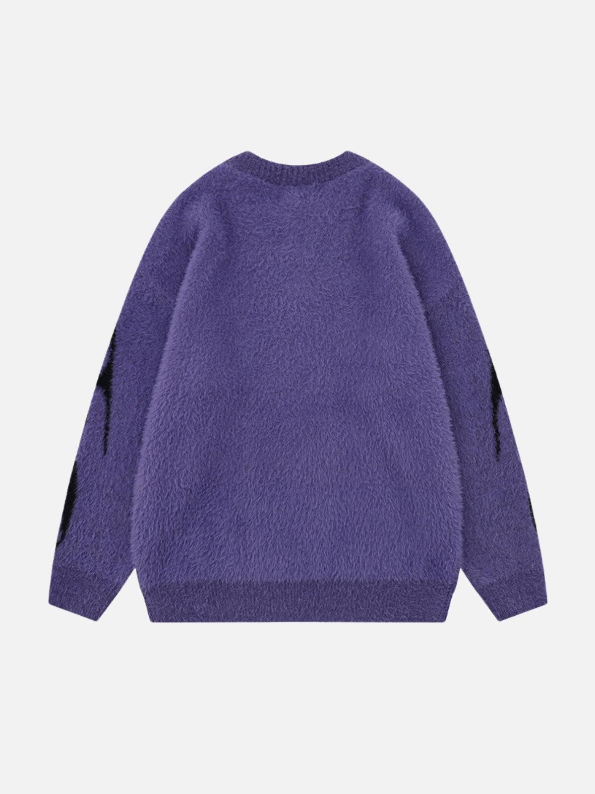 Tribal Jacquard Knit Sweater