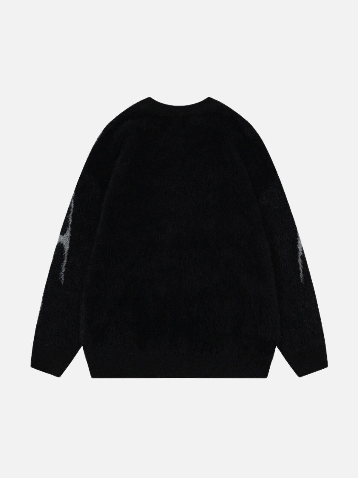 Tribal Jacquard Knit Sweater