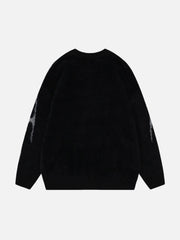 Tribal Jacquard Knit Sweater