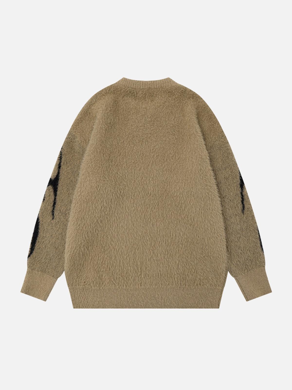 Tribal Jacquard Knit Sweater