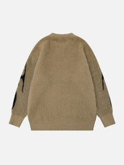 Tribal Jacquard Knit Sweater