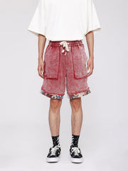 Tribe Culture Pattern Washed Jorts