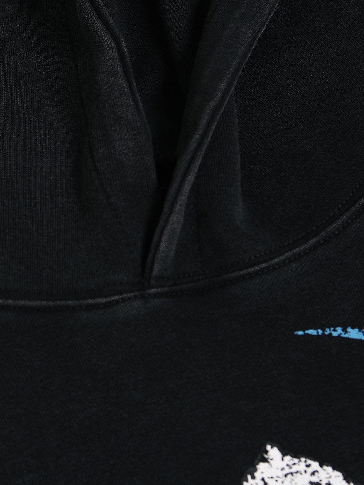 Triple Eye Graphic Hoodie