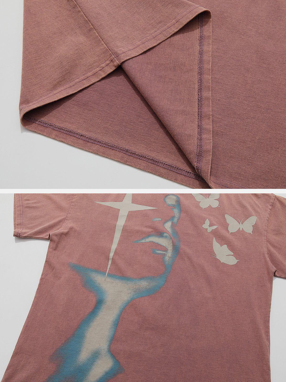 Twinkling Star Pattern Tee
