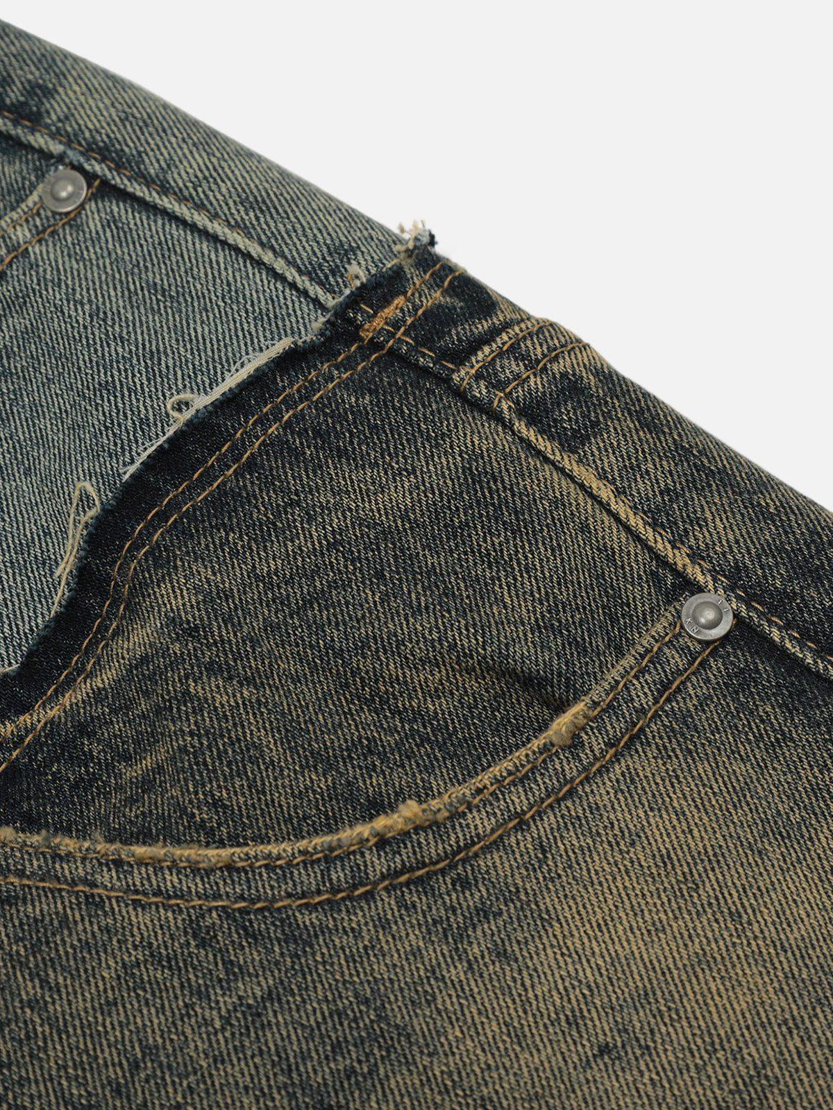 Two Layer Loose Jeans