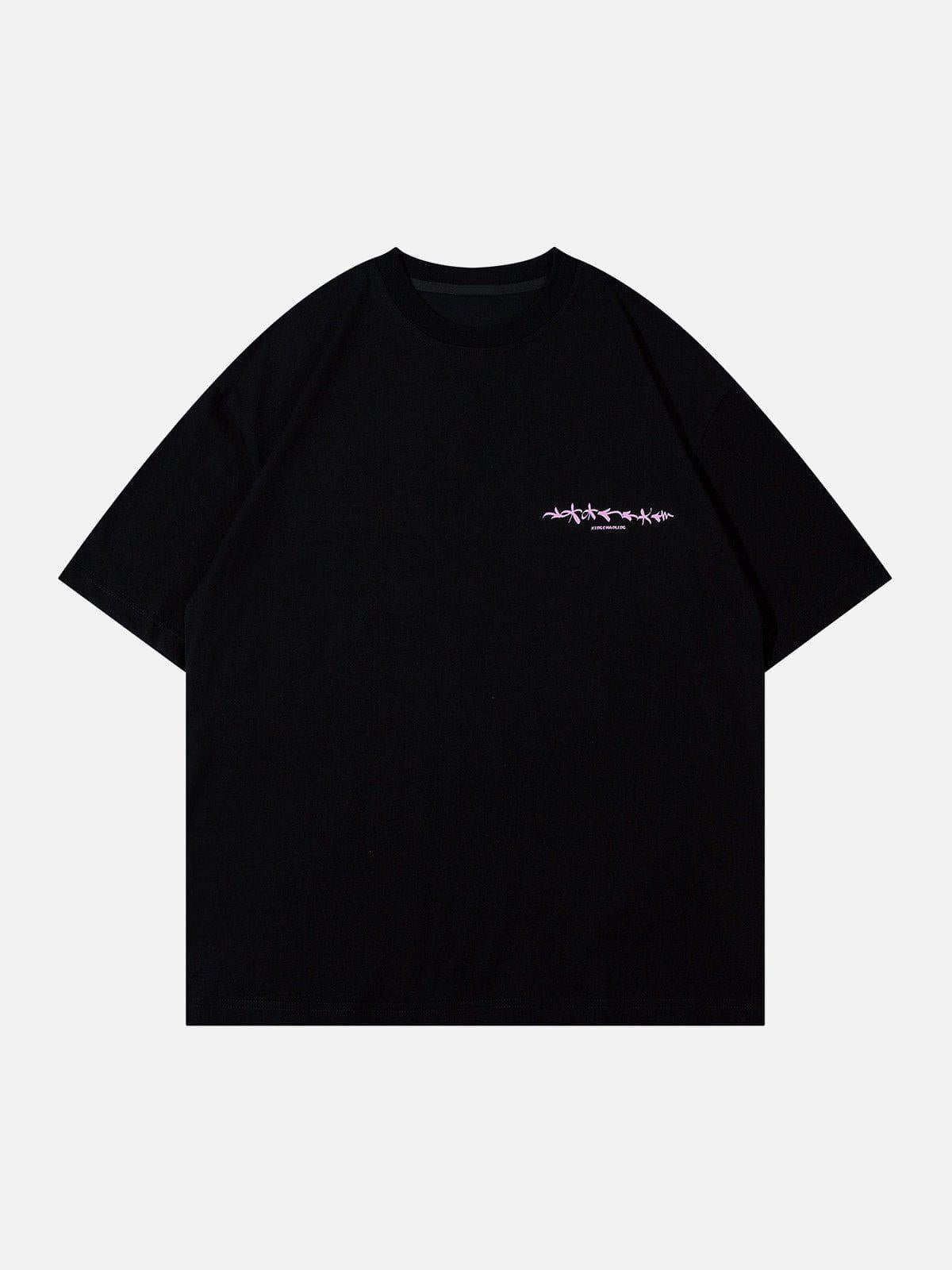 Vegetable Fruit Print Tee