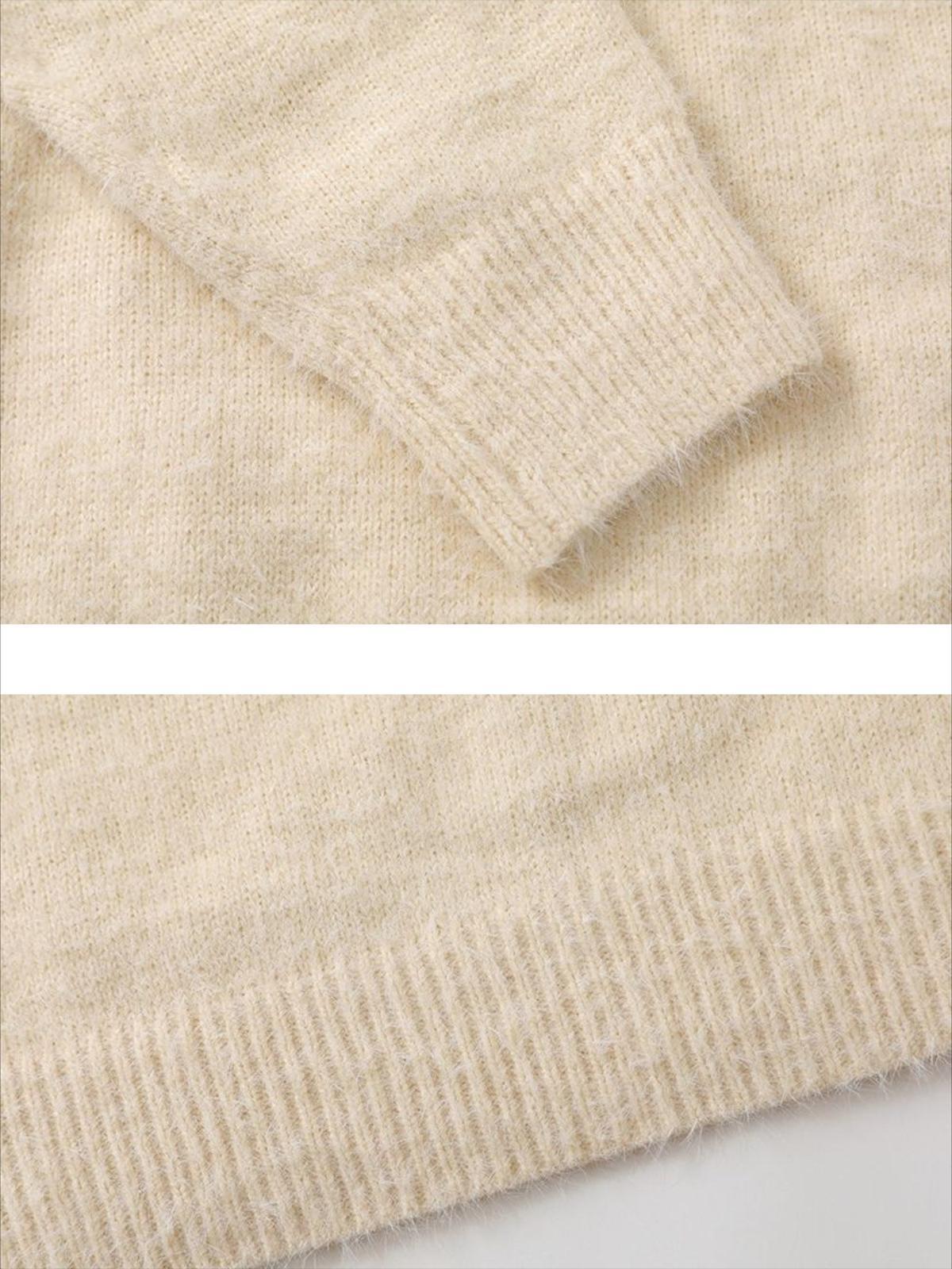 Vinatge Cartoon Dog Cleanfit Sweater