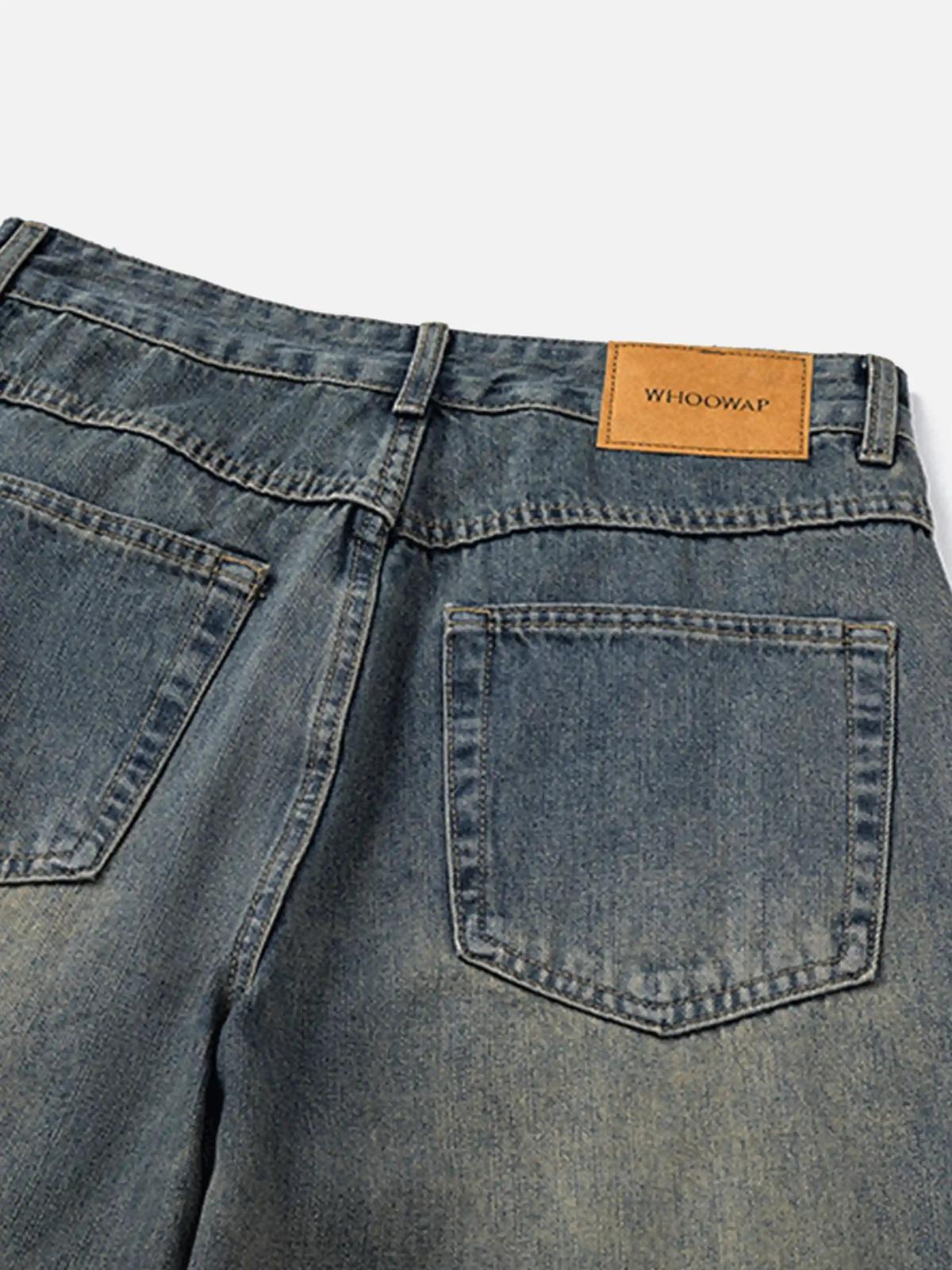Vintage Classic Washed Jeans