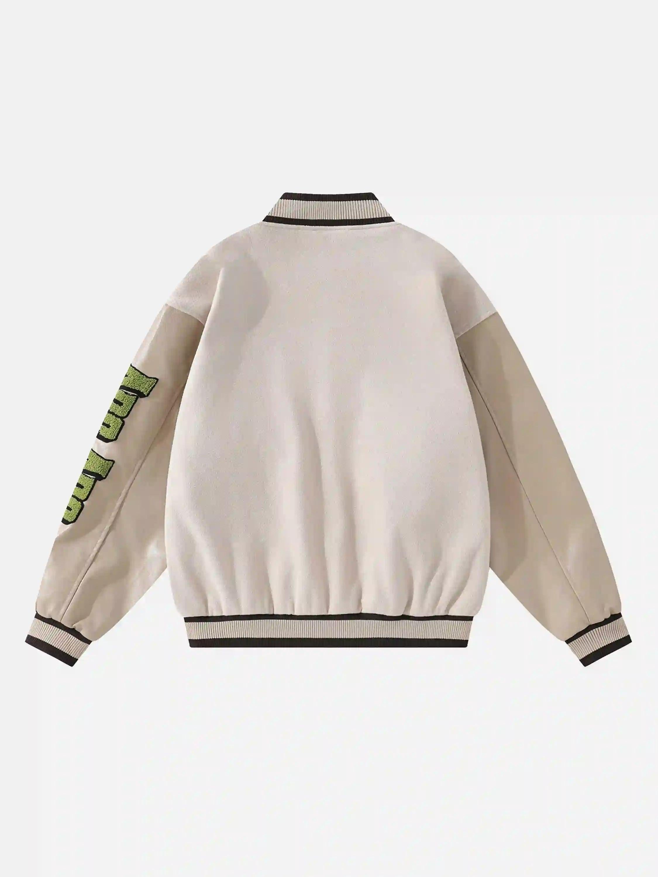 Vintage Embroidered Baseball Jacket