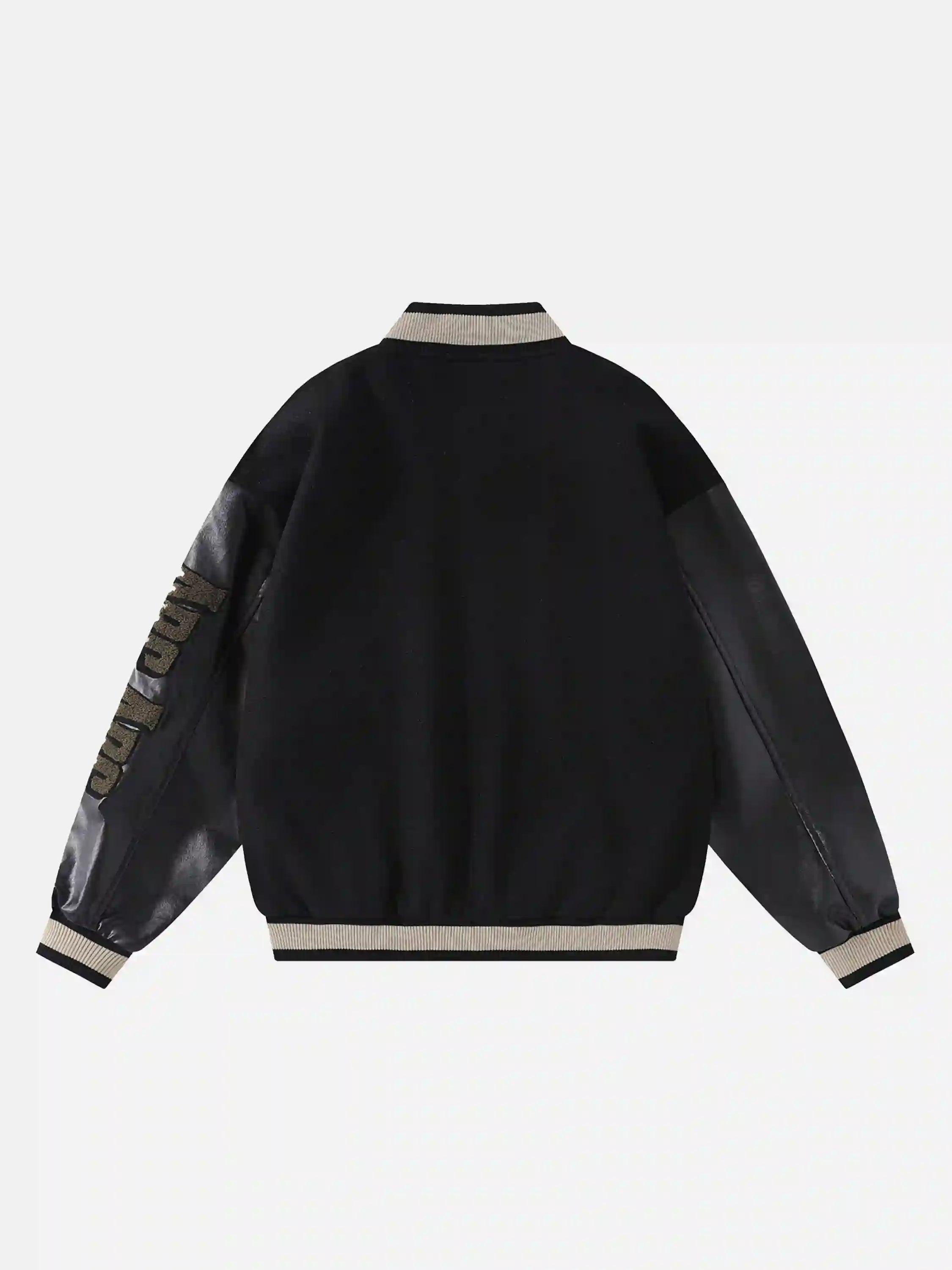 Vintage Embroidered Baseball Jacket