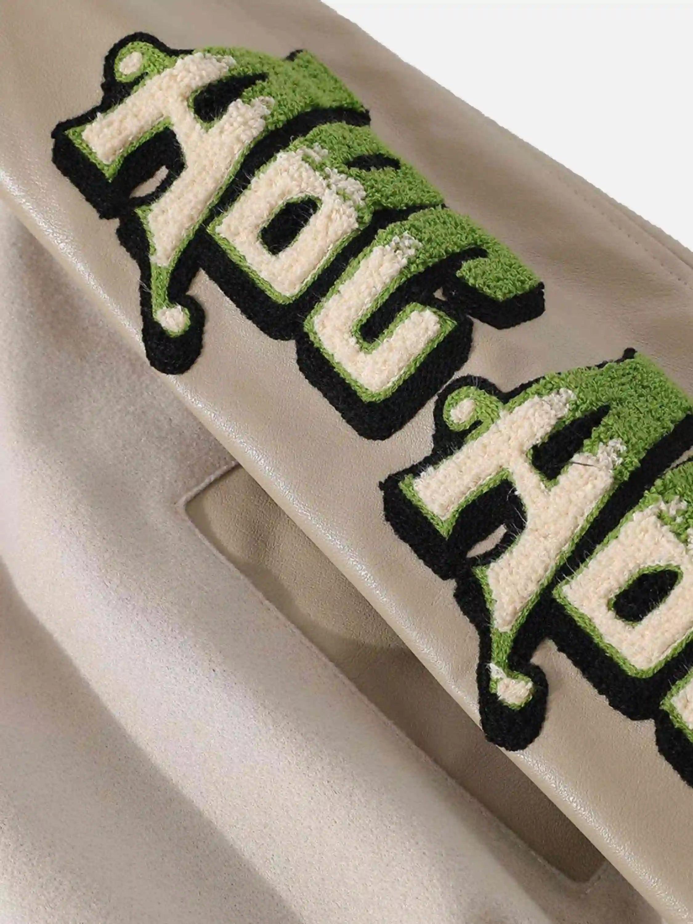 Vintage Embroidered Baseball Jacket