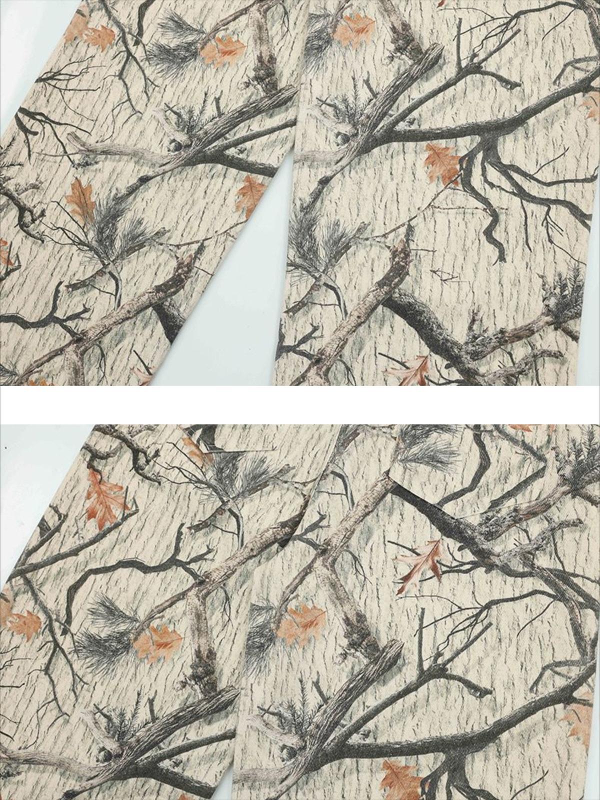Vintage Fallen Leaves Jeans