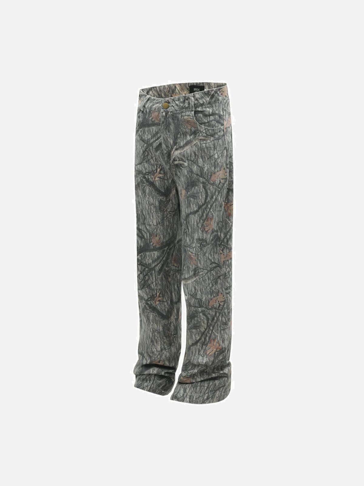 Vintage Fallen Leaves Jeans