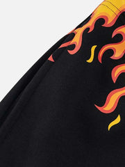 Vintage Flame Print Sweatpants