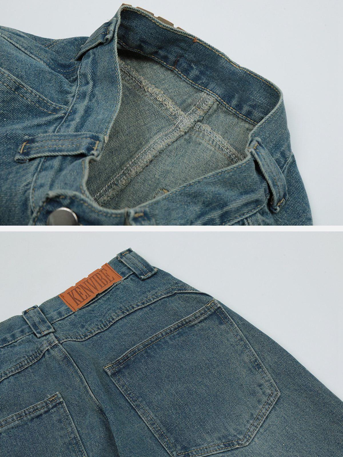 Vintage Folded Jeans