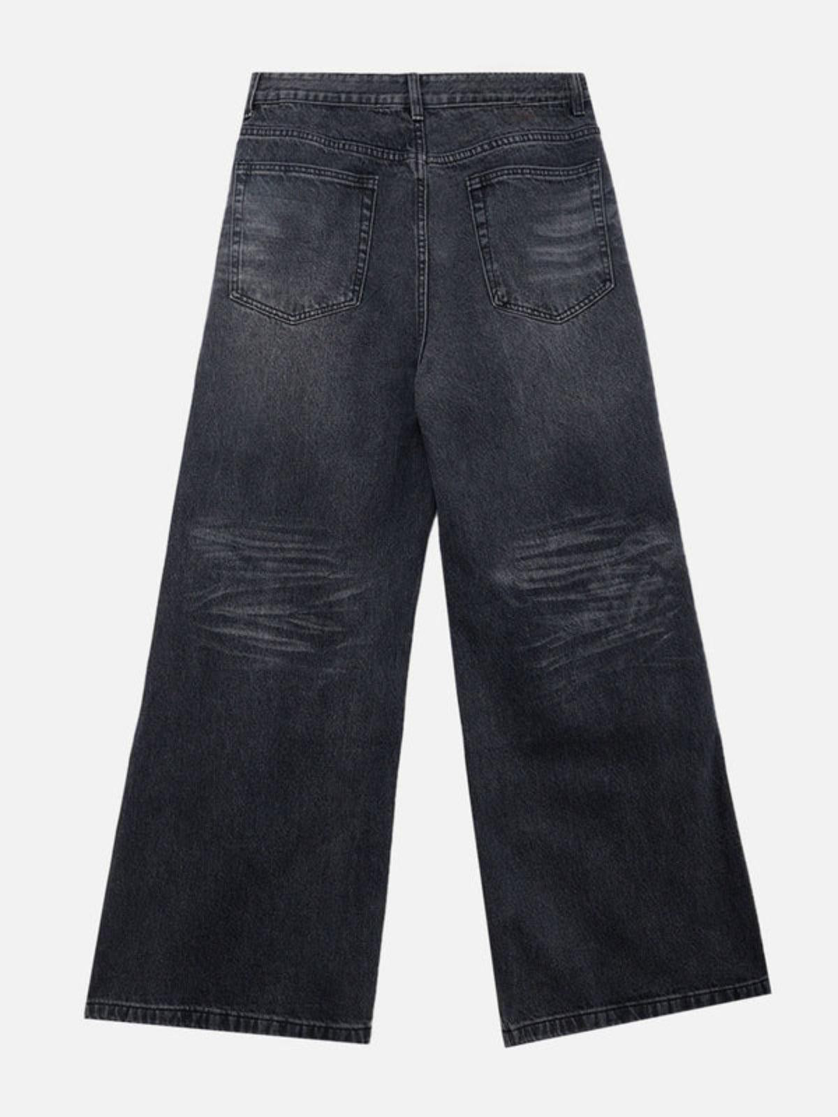 Vintage Folds Loose Jeans