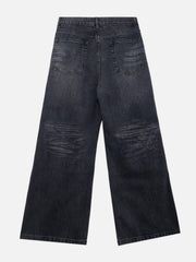 Vintage Folds Loose Jeans