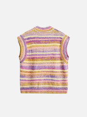 Vintage Gradient Sweater Vest