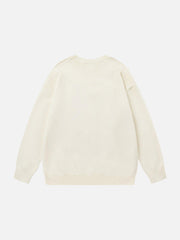 Vintage High Street Embroidery Sweater