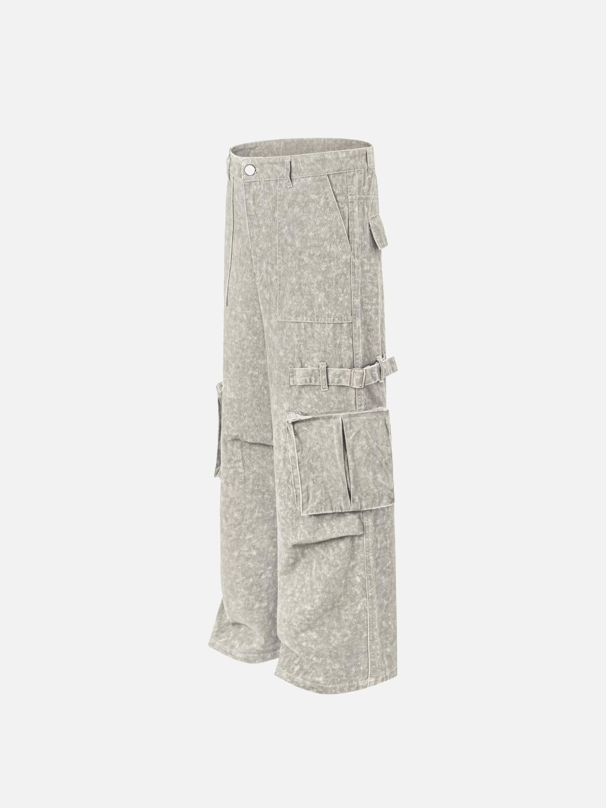 Vintage High Street Side Big Pocket Pant
