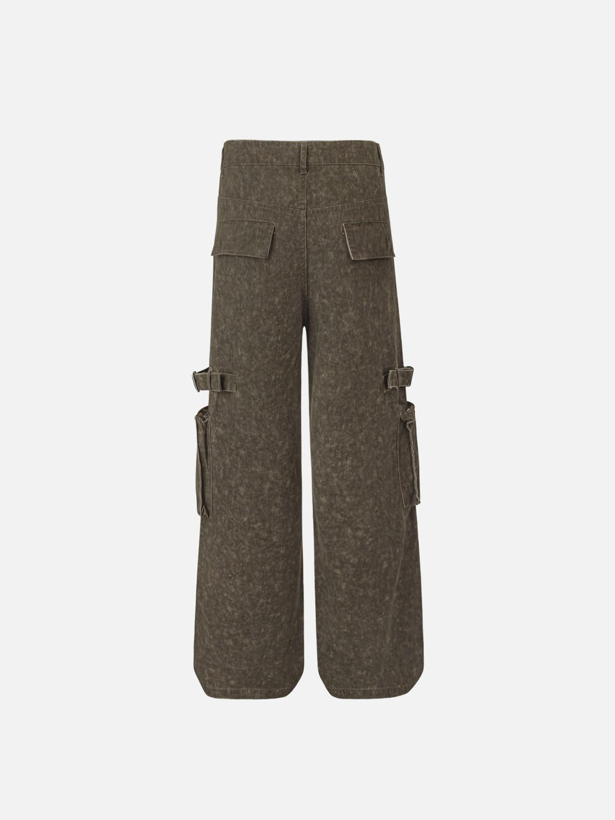 Vintage High Street Side Big Pocket Pant