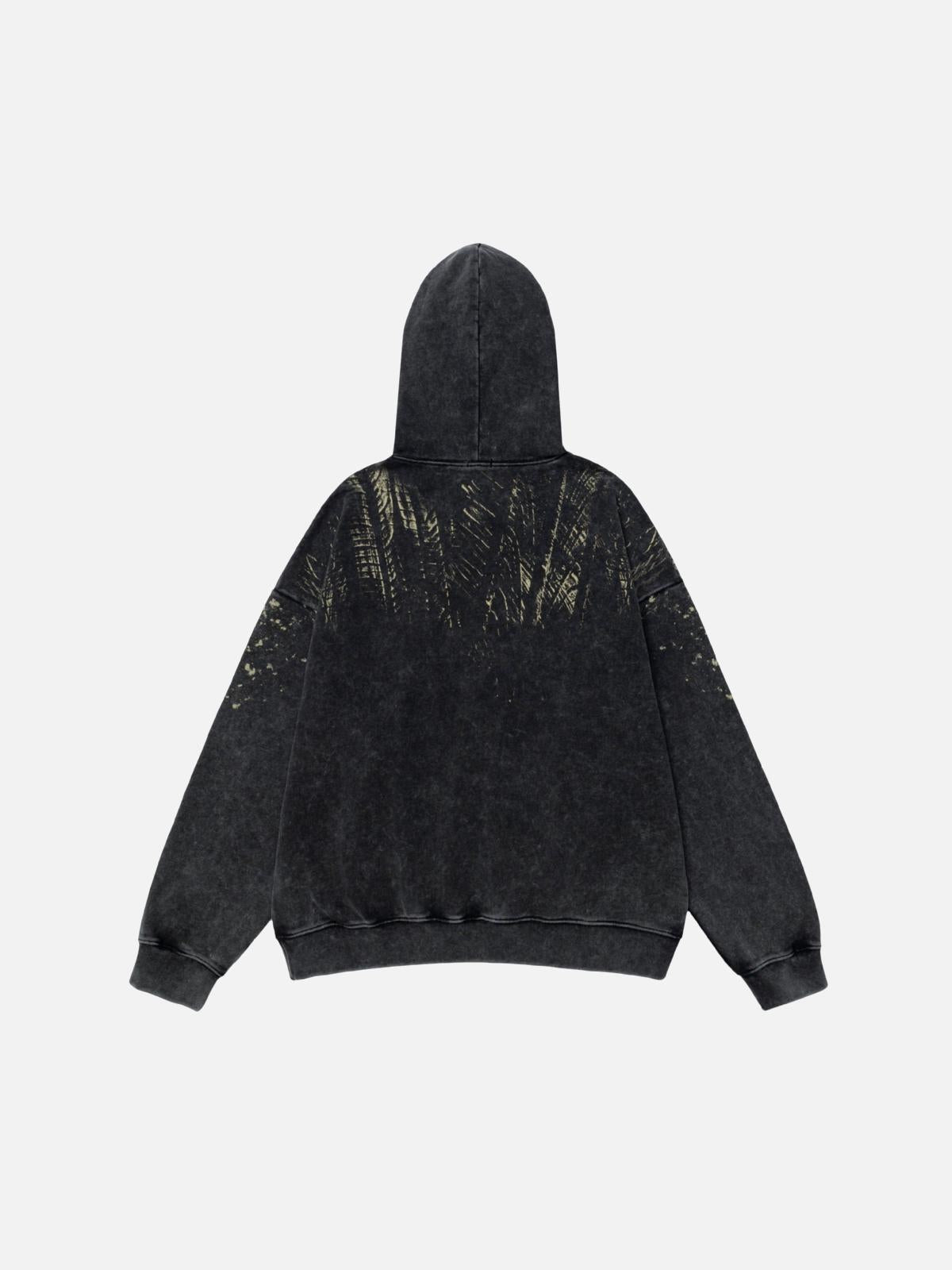 Vintage Letter Hoodie