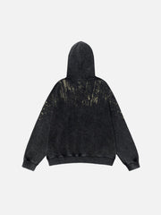 Vintage Letter Hoodie
