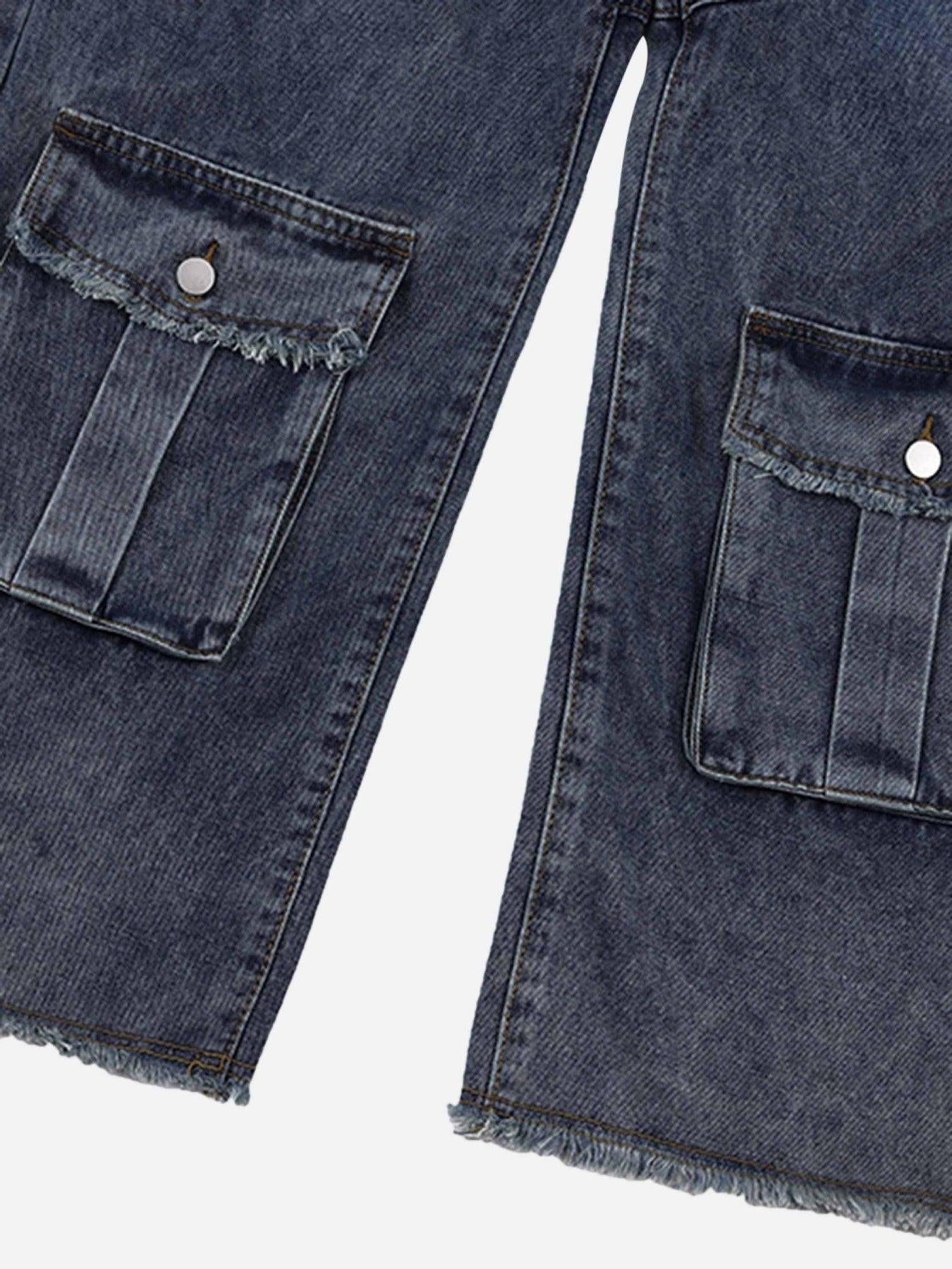 Vintage Multi-Pocket Workwear Jeans