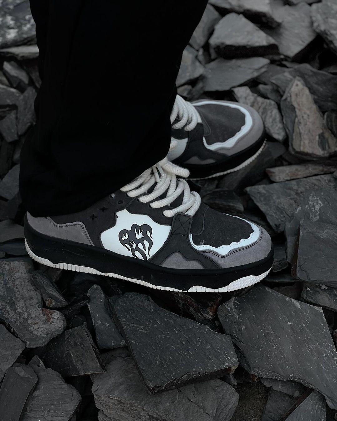 Vintage Niche Casual Couple Skate Shoes