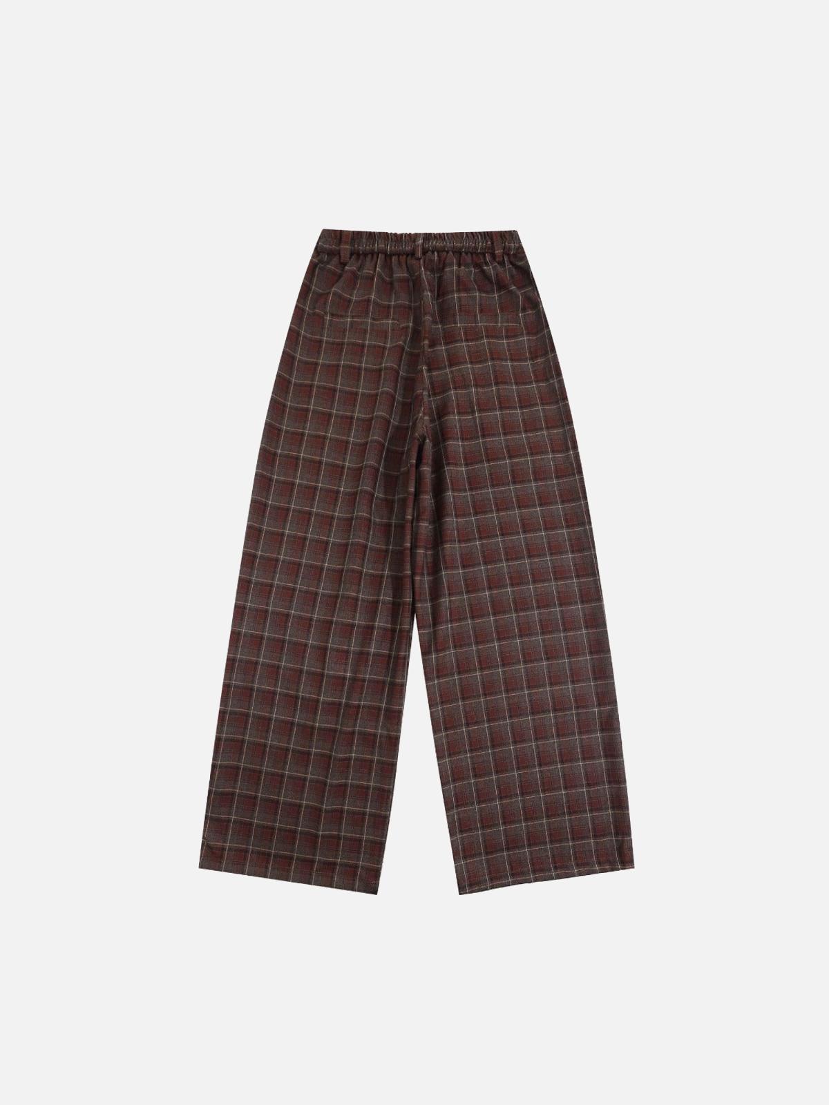 Vintage Plaid Sweatpants