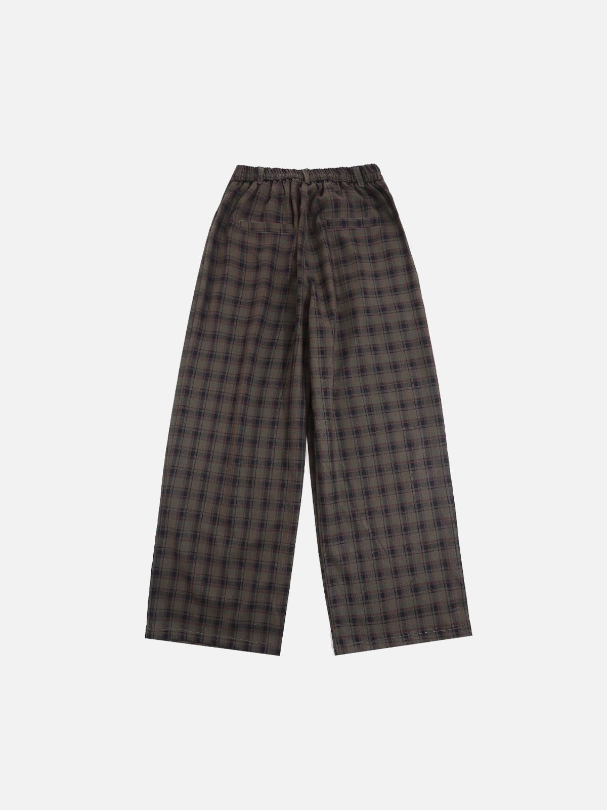 Vintage Plaid Sweatpants