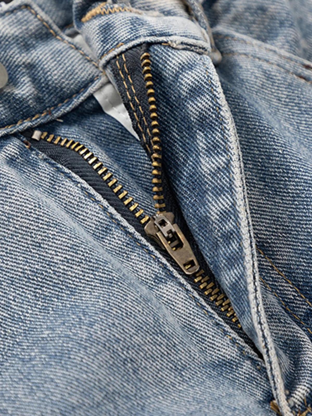 Vintage Star Embroidered Jeans