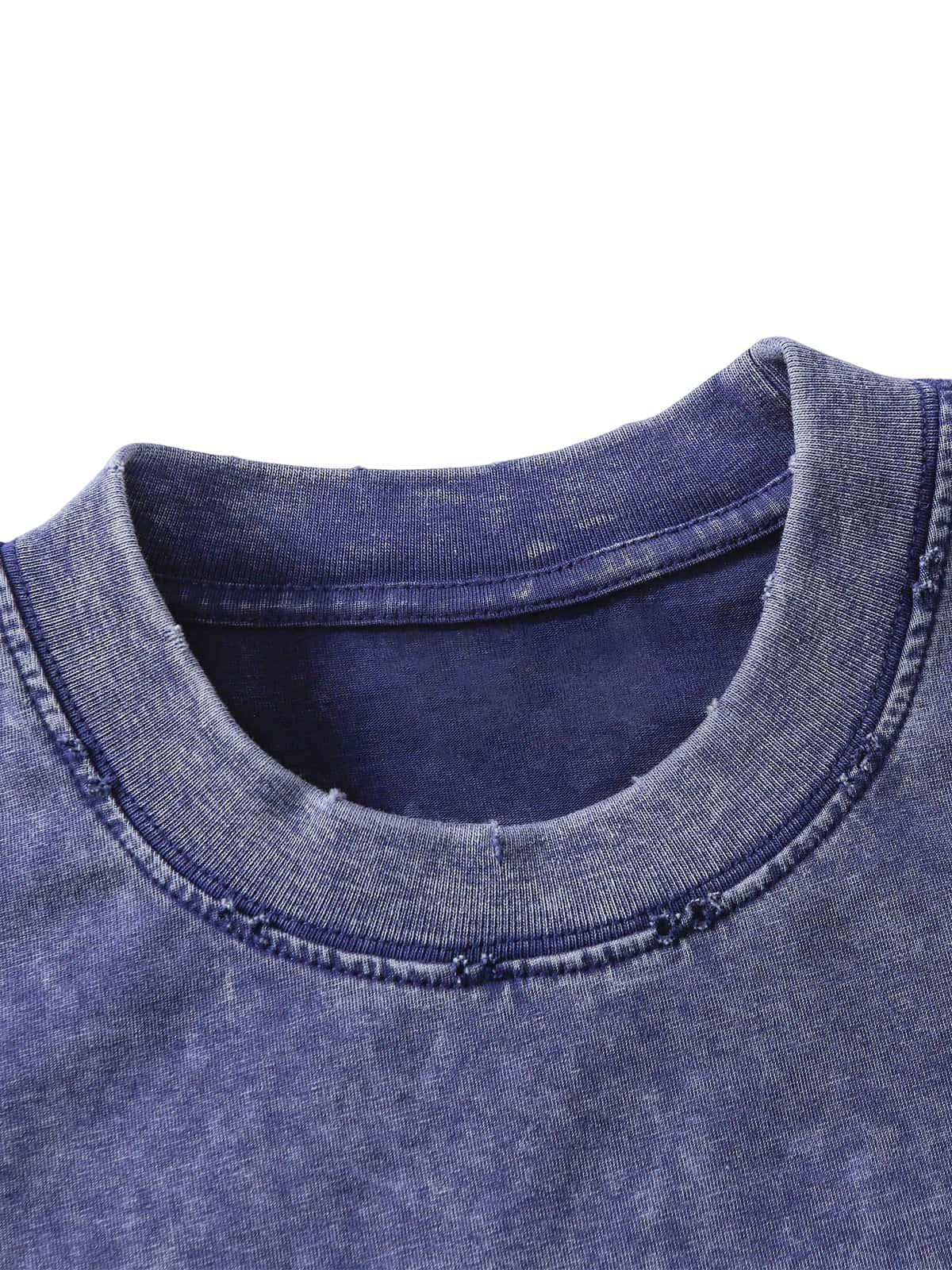 Vintage Washed Crew Neck T-Shirt