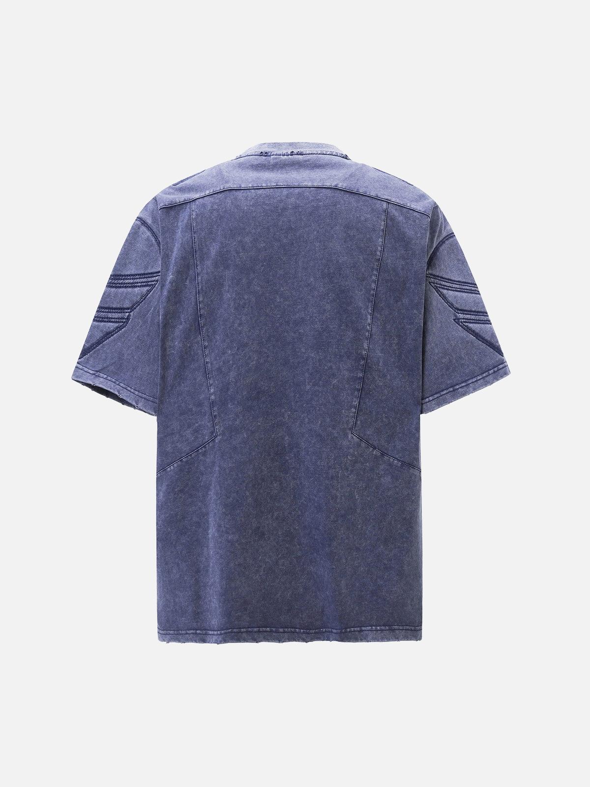 Vintage Washed Crew Neck T-Shirt