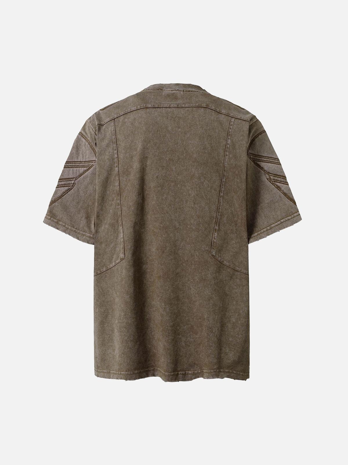 Vintage Washed Crew Neck T-Shirt