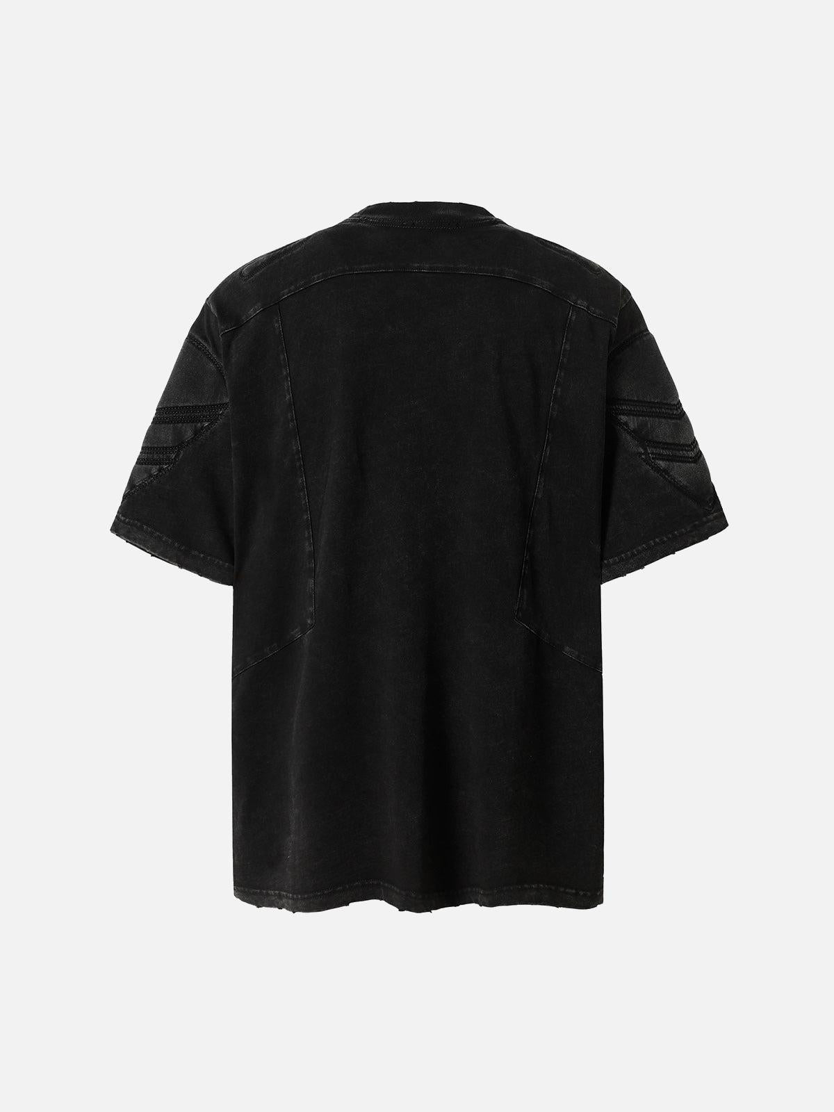 Vintage Washed Crew Neck T-Shirt