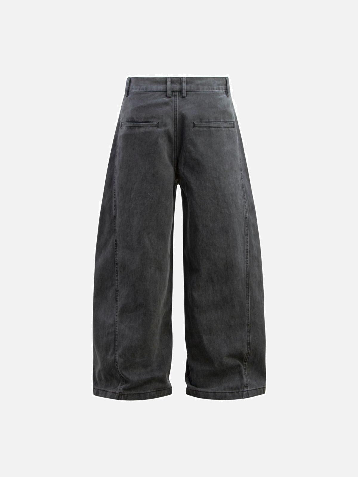Vintage Washed Distressed Jeans