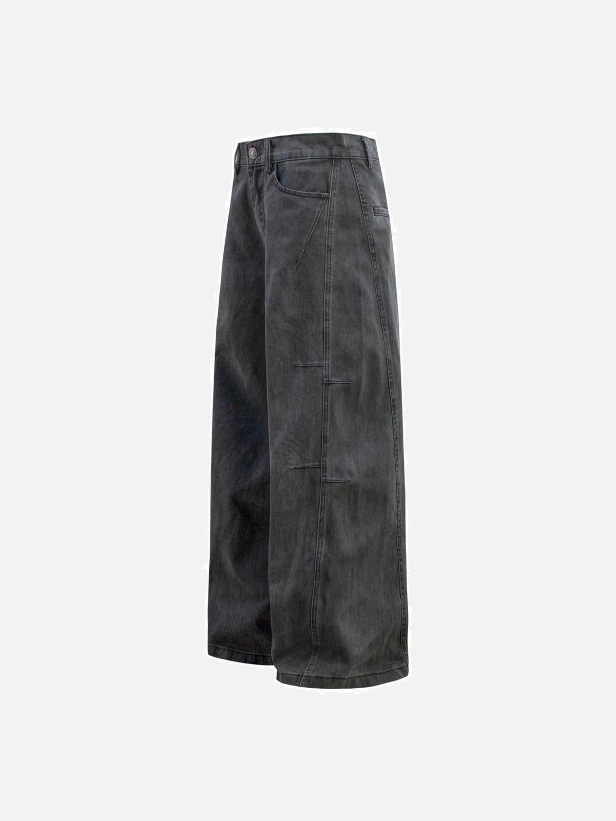Vintage Washed Distressed Jeans