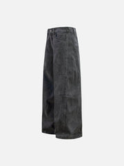 Vintage Washed Distressed Jeans